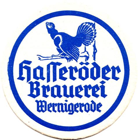 wernigerode hz-st hasse rund 1a (215-hasserder brauerei-blau) 